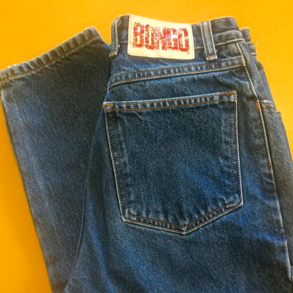 BONGO Denim - Vtg BONGO High Waisted Blue Jeans 7